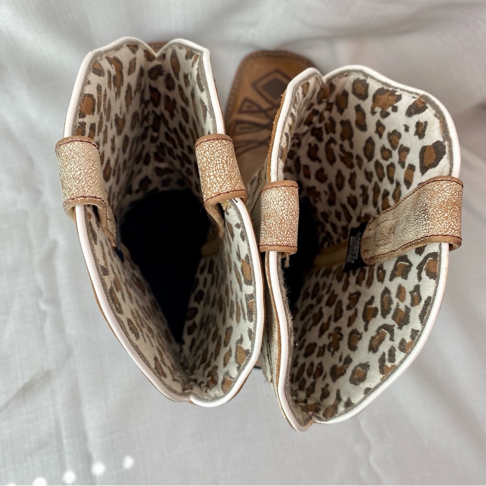 Laredo Kite Days Square Toe Western Cowboy Boots Mid Calf Women’s Size 11 - Picture 8 of 9